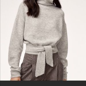 NWT Aritzia Wilfred Lorin Turtleneck in Dusty green size Medium